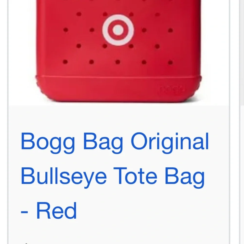 🛑Sold New Bogg Target Red Bag - Picture 3 of 4